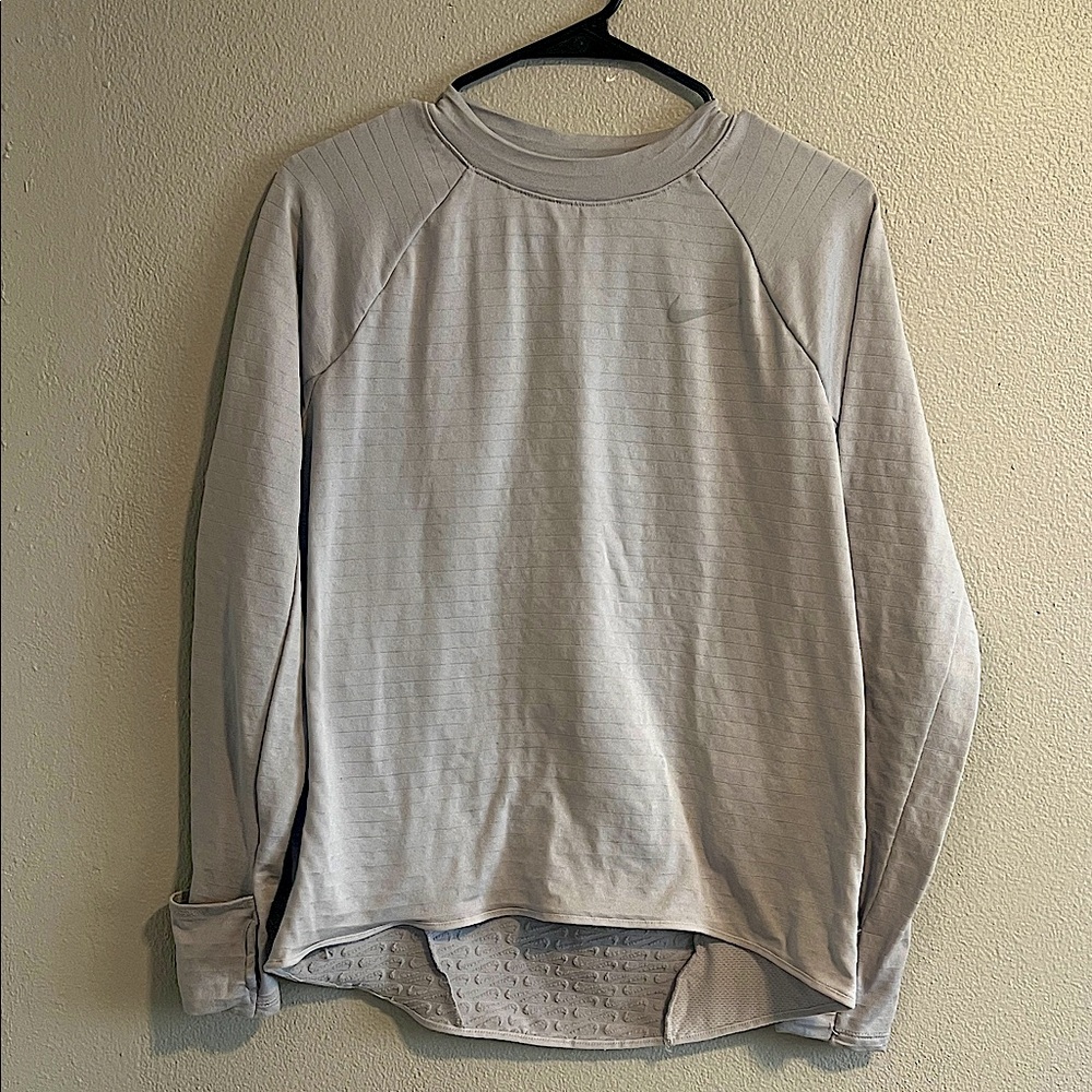 Nike Therma-Fit Silver Running Shirt